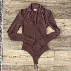 Free People Polo Bodysuit